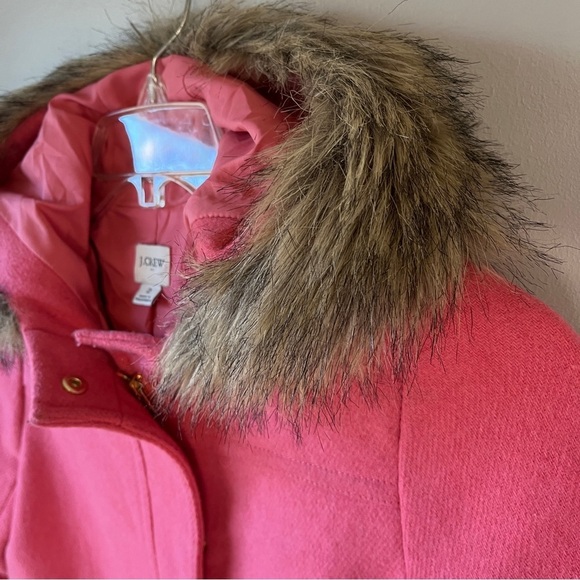 J. Crew Pink Vail Parka Coat - Picture 6 of 14